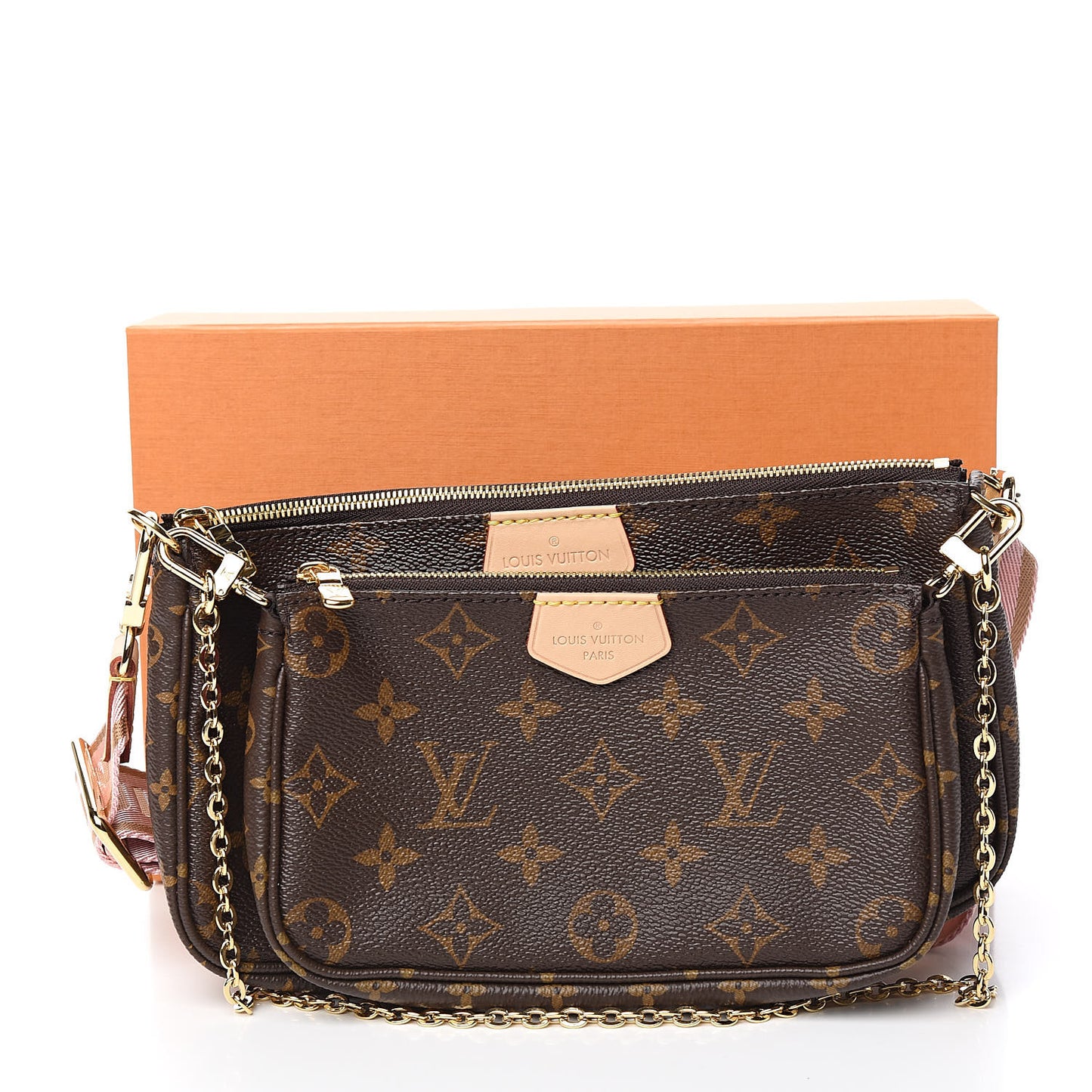 Monogram Multi Pochette Accessories Rose Clair