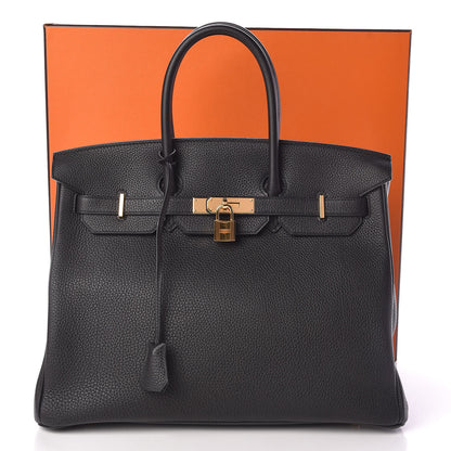 Hermes Togo Birkin 35 Black 13 of 13