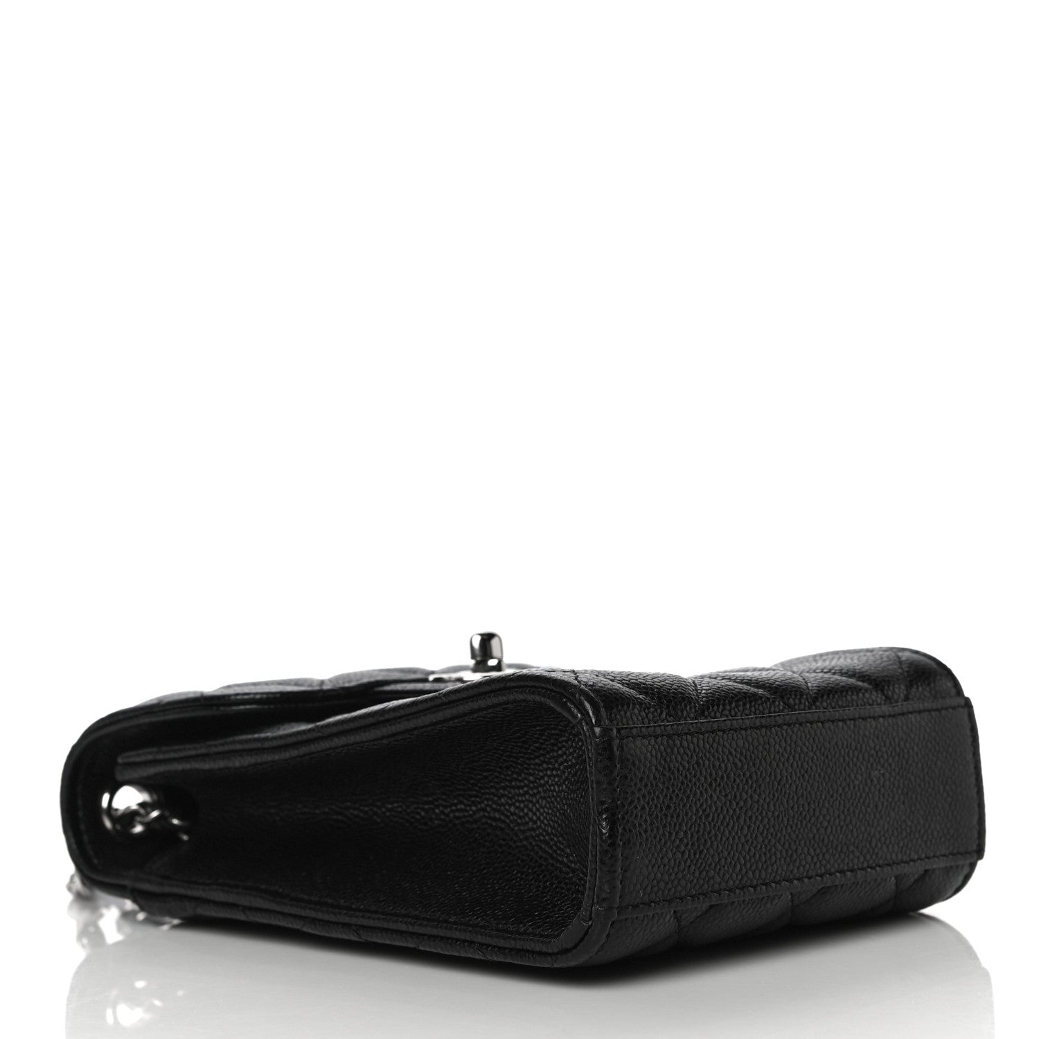 Chanel Caviar Quilted Classic Phone Holder Black 4 of 14