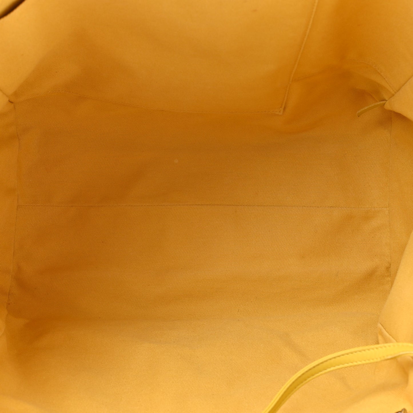 Woven Straw Raffia Medium Deauville Tote Yellow