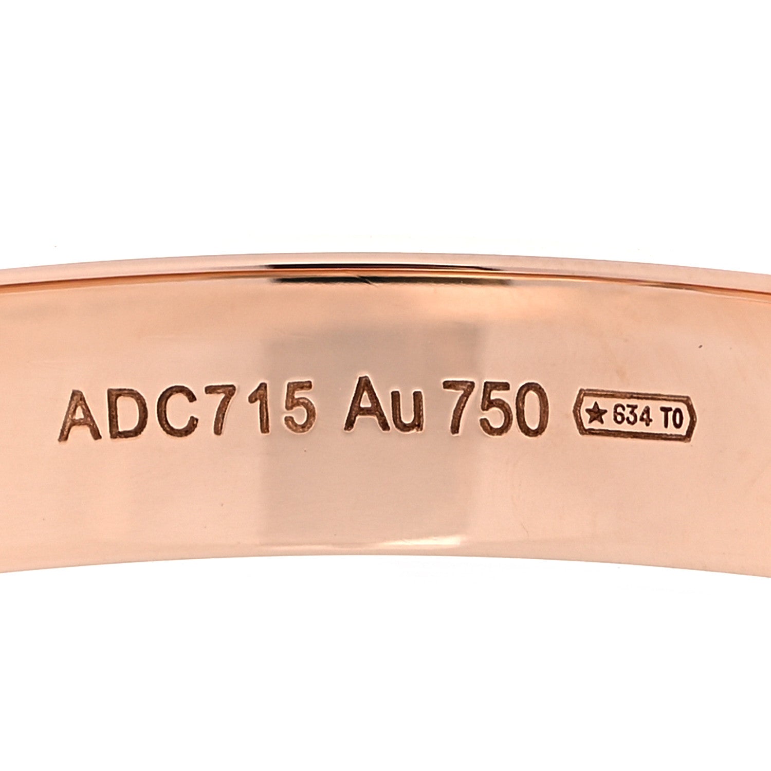 Cartier 18K Pink Gold LOVE Bracelet 16 4 of 8