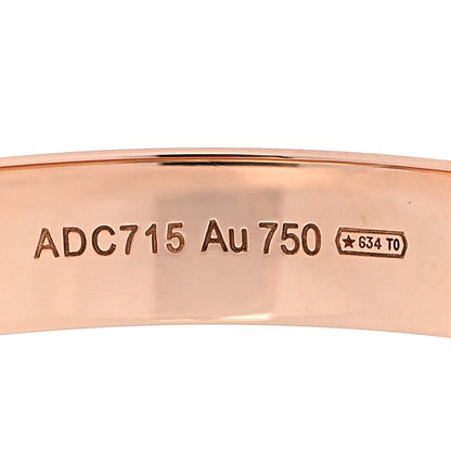 Cartier 18K Pink Gold LOVE Bracelet 16 4 of 8
