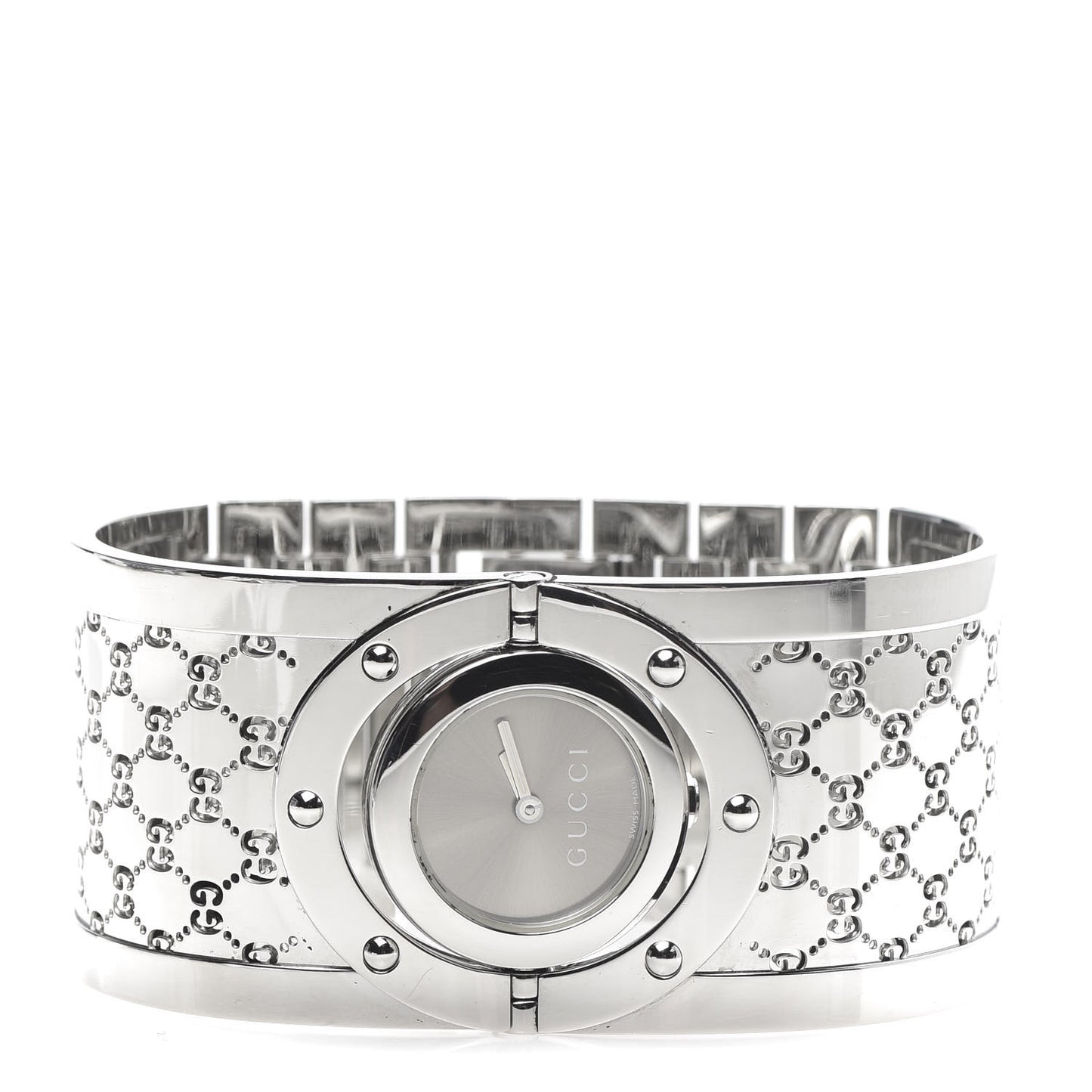 Stainless Steel 33mm Twirl Quartz Watch Brown