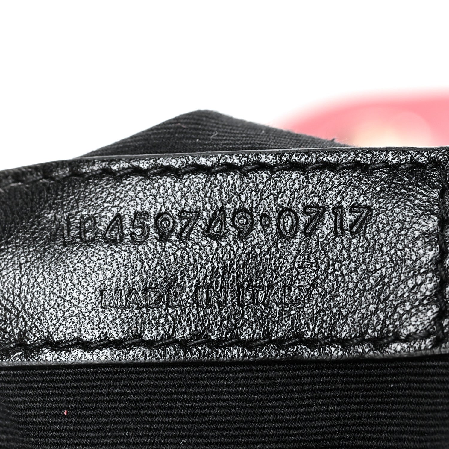 Saint Laurent Calfskin Y Quilted Monogram Medium Loulou Chain Satchel Lipstick Red 9 of 13