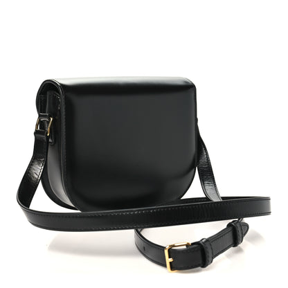 Celine Shiny Calfskin Besace Clea Triomphe Black 3 of 9