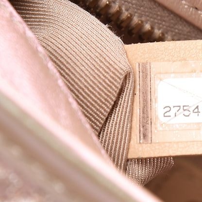 Chanel Iridescent Aged Calfskin Quilted Small Gabrielle Hobo Light Pink 7 of 10