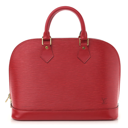 Louis Vuitton Epi Alma PM Castillan Red 1 of 13