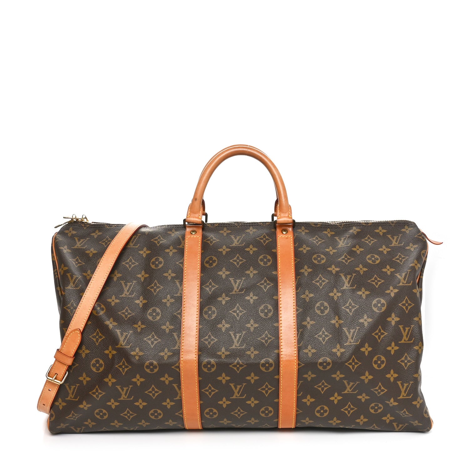 Louis Vuitton Monogram Keepall Bandouliere 55 1 of 10