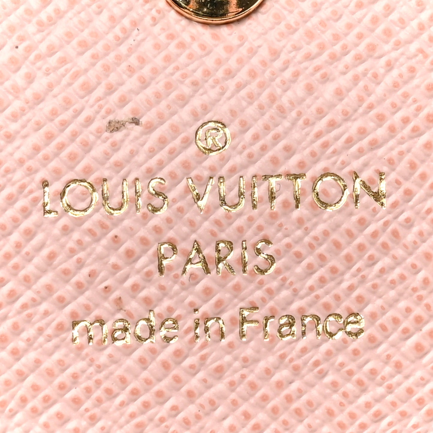 Damier Ebene Emilie Wallet Rose Ballerine