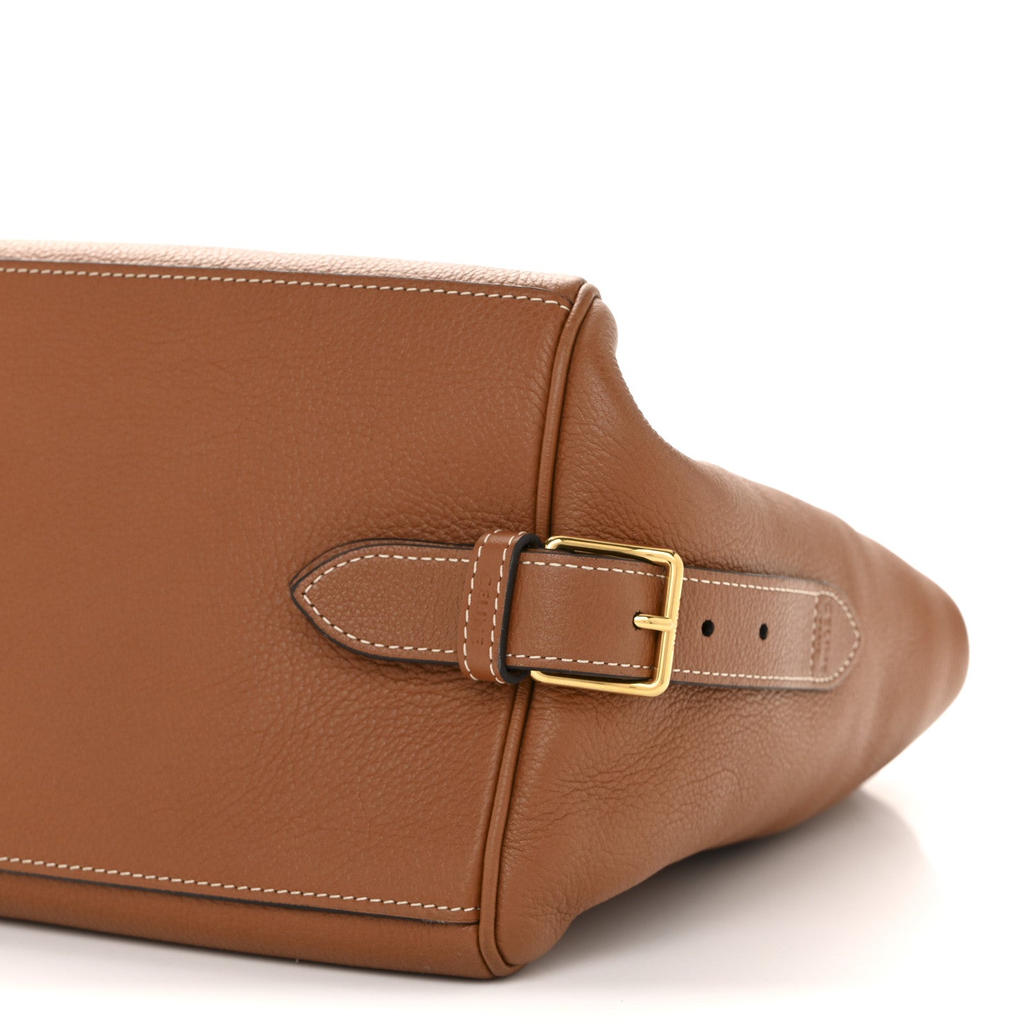 Celine Supple Calfskin Medium Appoline Tan 10 of 13