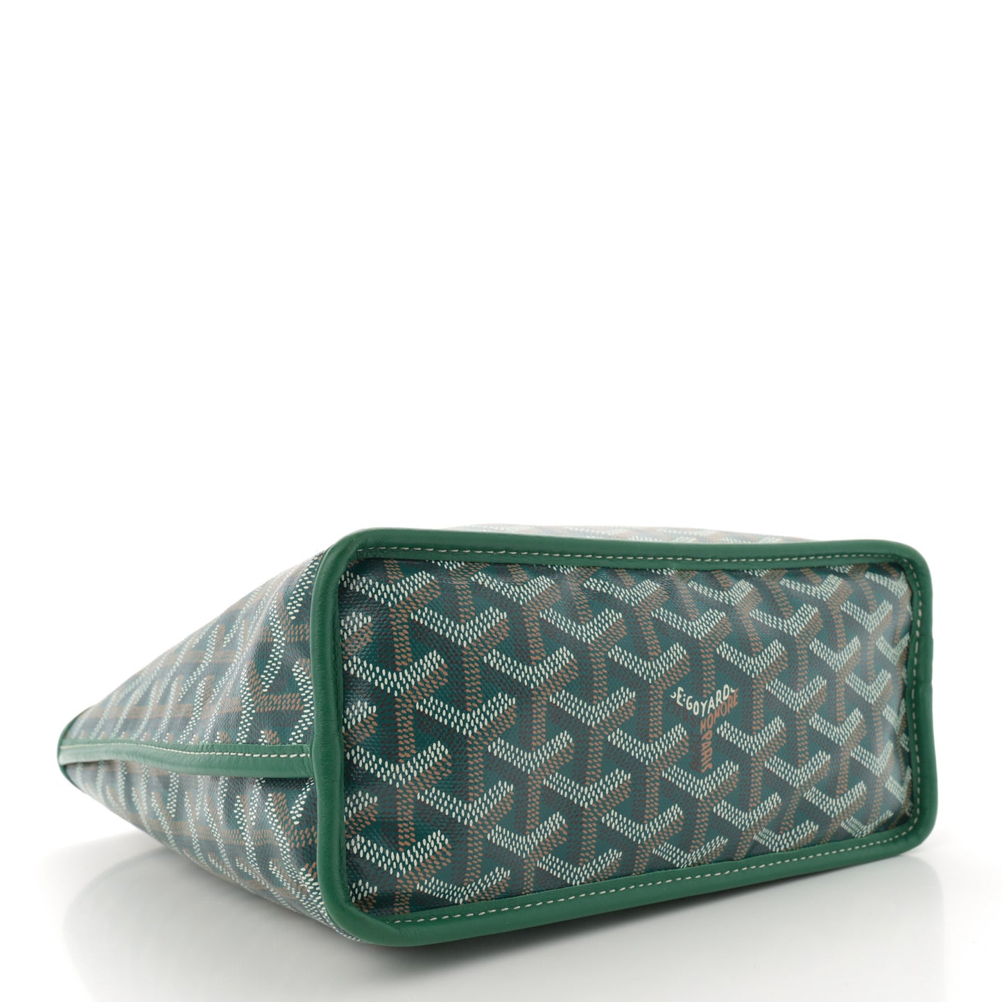 Goyardine Reversible Mini Anjou Green