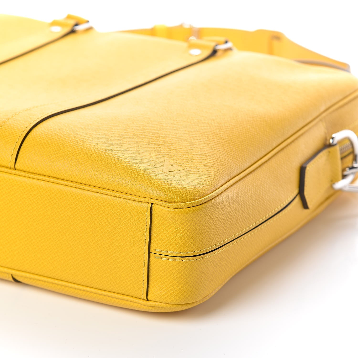Louis Vuitton Taiga Porte Documents Voyage PM Yellow Altair 9 of 9