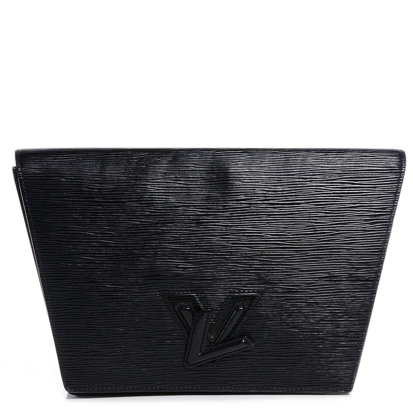 Epi Pochette Trapeze Clutch Black