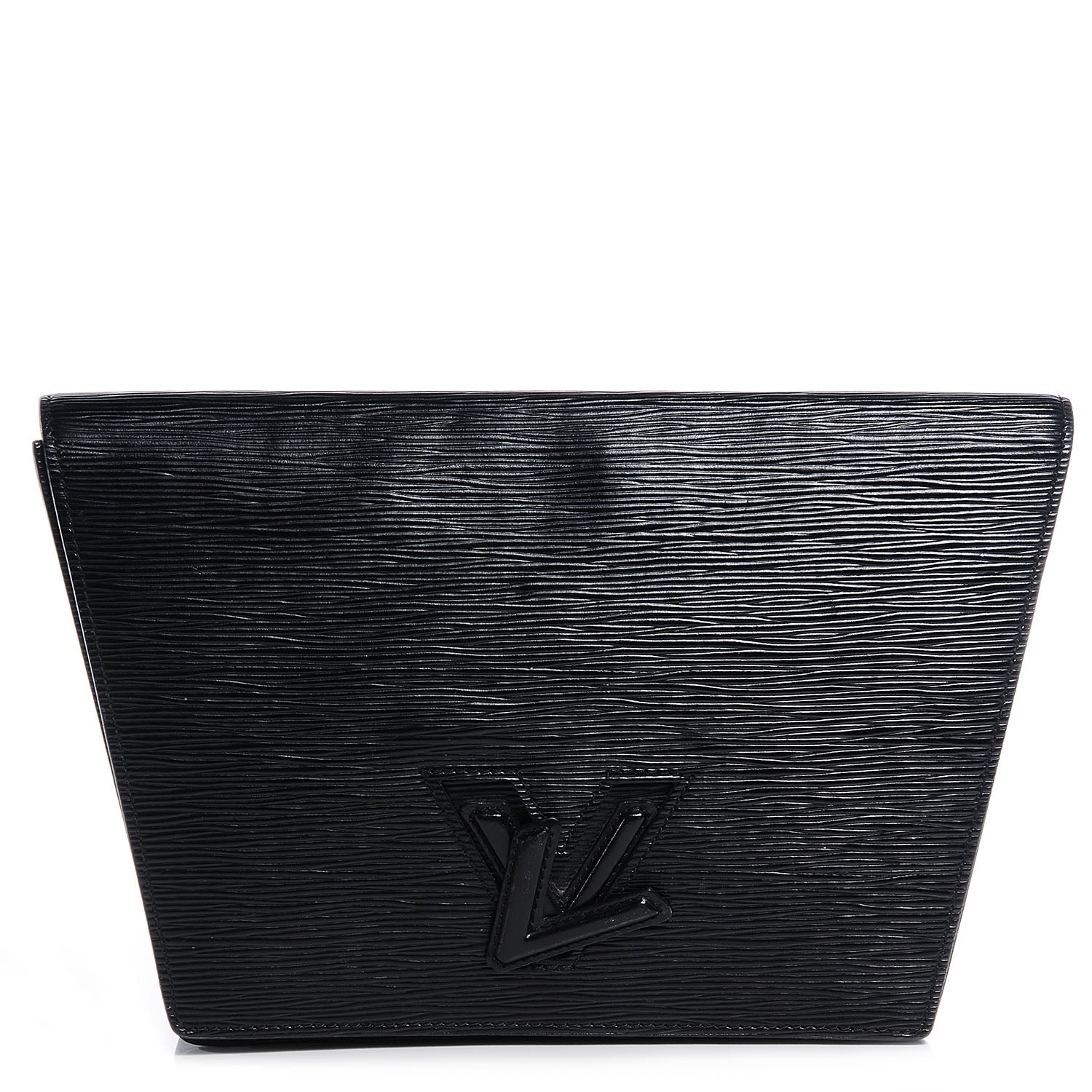 Louis Vuitton Epi Pochette Trapeze Clutch Black 1 of 7