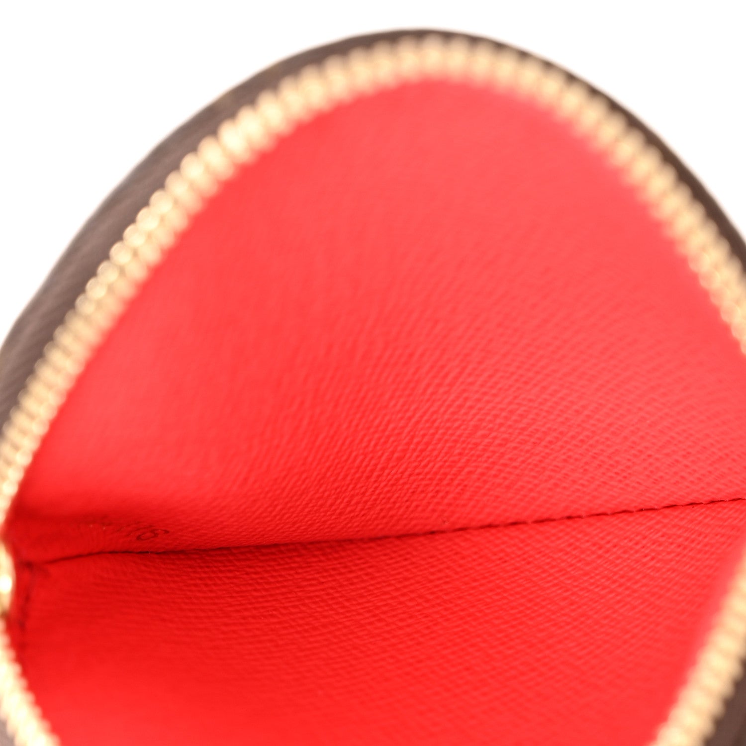 Louis Vuitton Monogram 2016 Christmas Animation Round Coin Purse Rouge 5 of 7