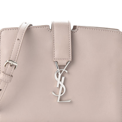 Saint Laurent Calfskin Monogram Toy Cabas Taupe 9 of 12