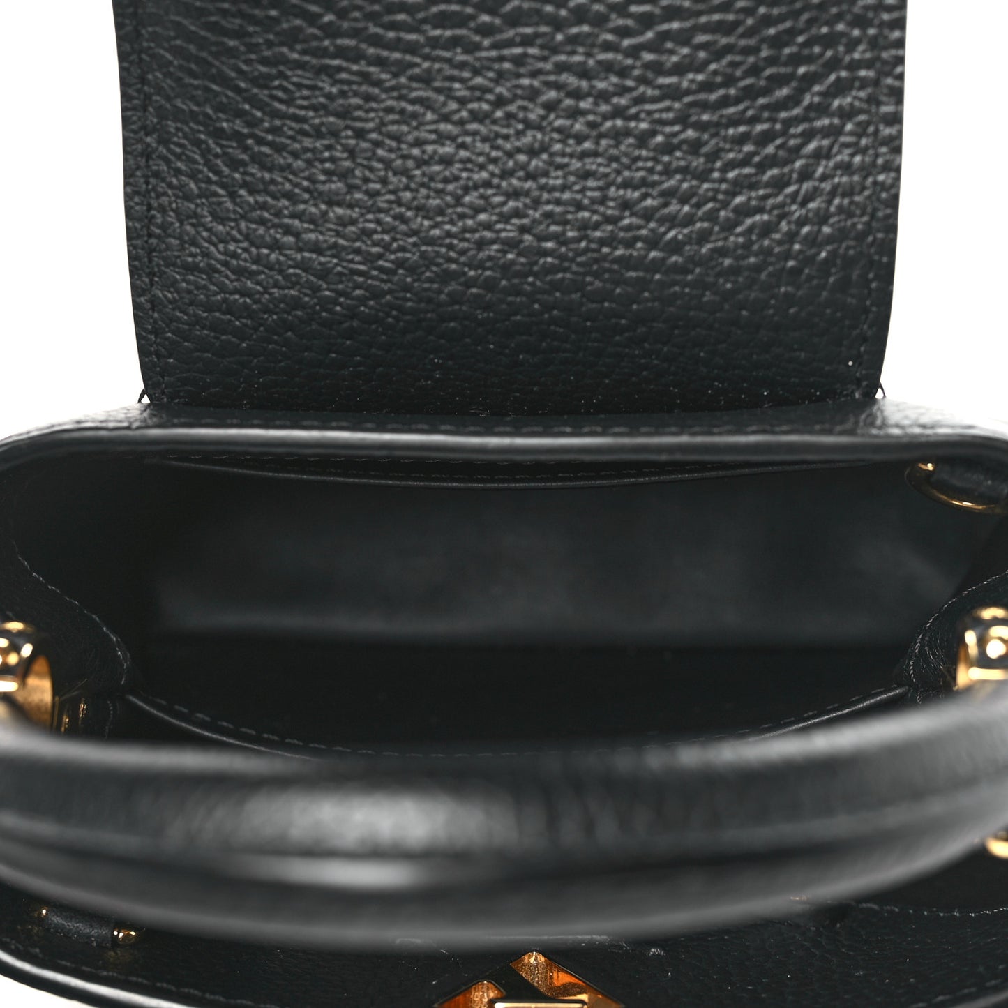 Taurillon Capucines Mini Black