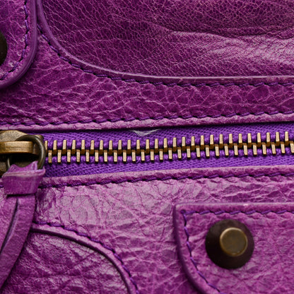 Balenciaga Agneau Classic Hardware Velo Ultraviolet 24 of 25