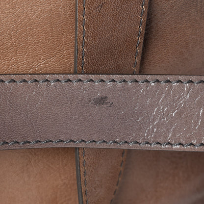 Saint Laurent Glazed Goatskin Muse Messenger Brown 17 of 18