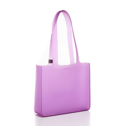 Chanel Jelly Rubber Tote Purple 3 of 8