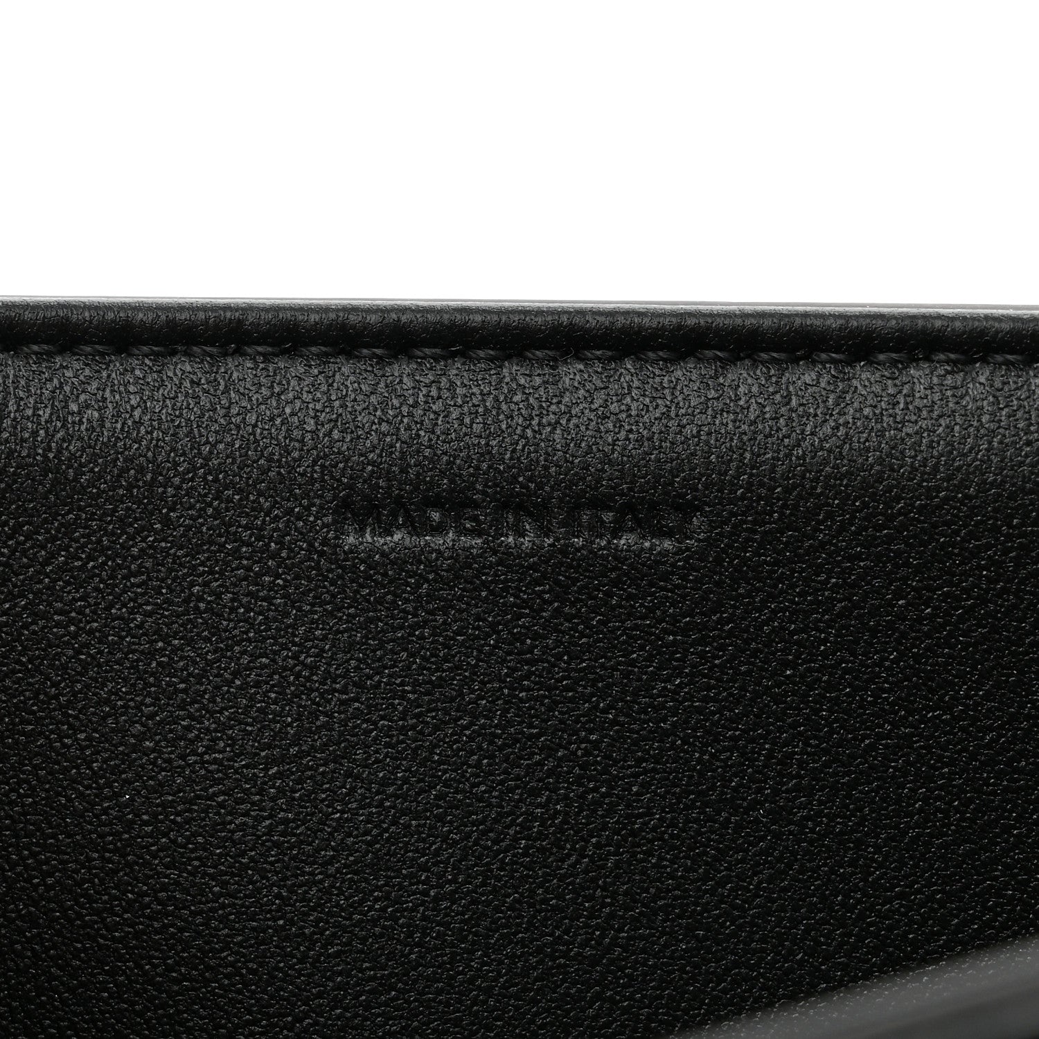 Celine Shiny Calfskin Medium Triomphe Black 7 of 10