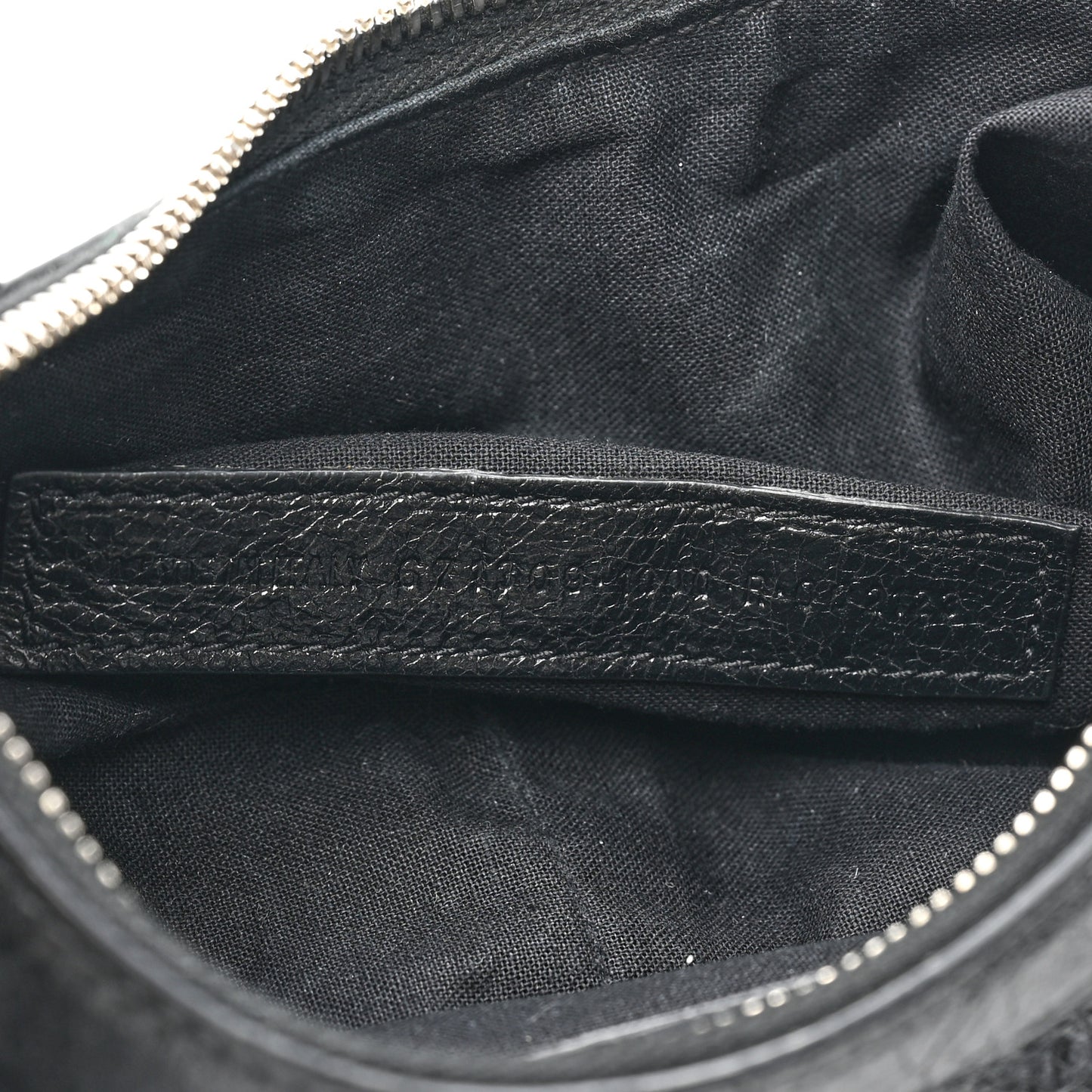 Agneau Arena Le Cagole Shoulder Bag XS Black
