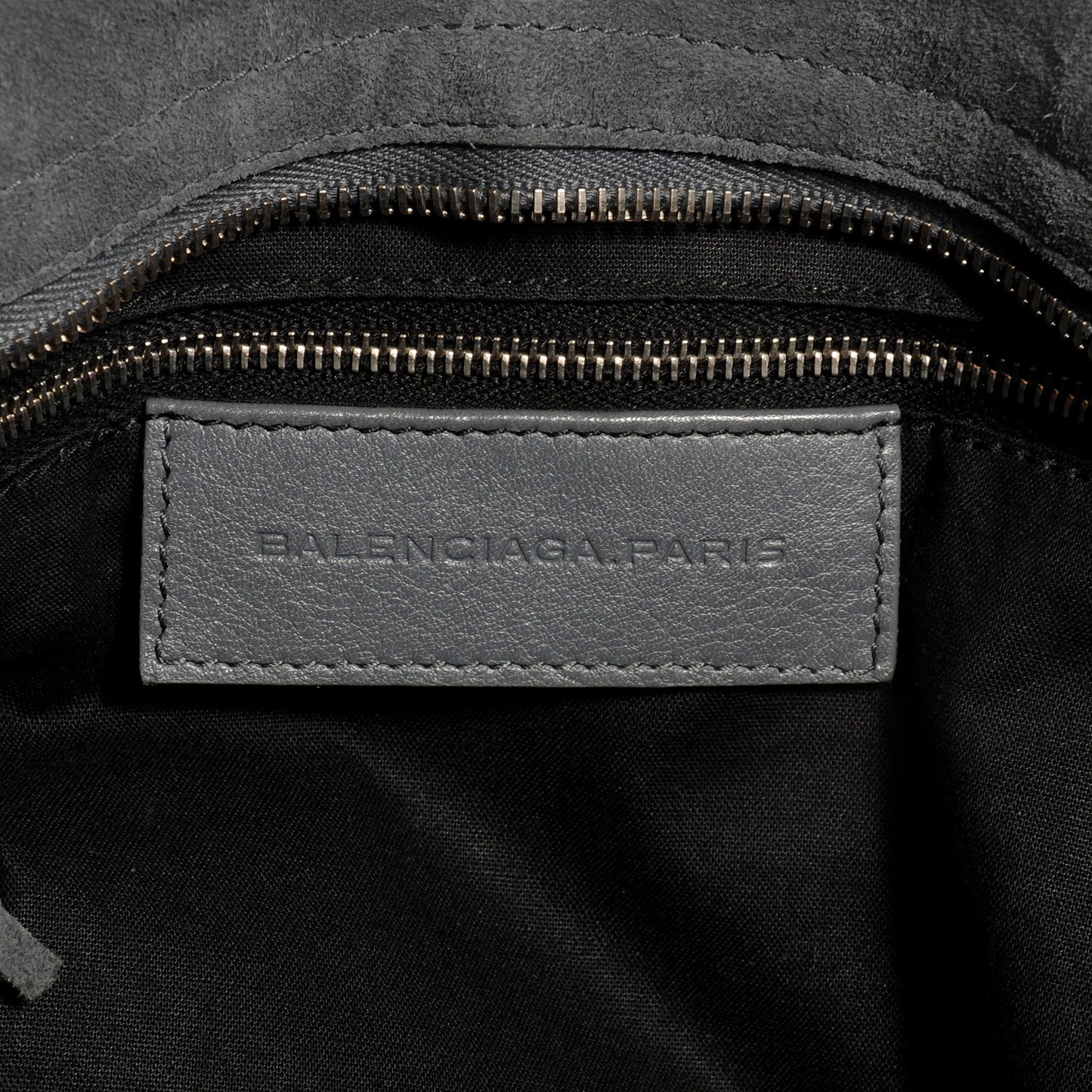 Baby Daim Suede Marble Hardware City Grey