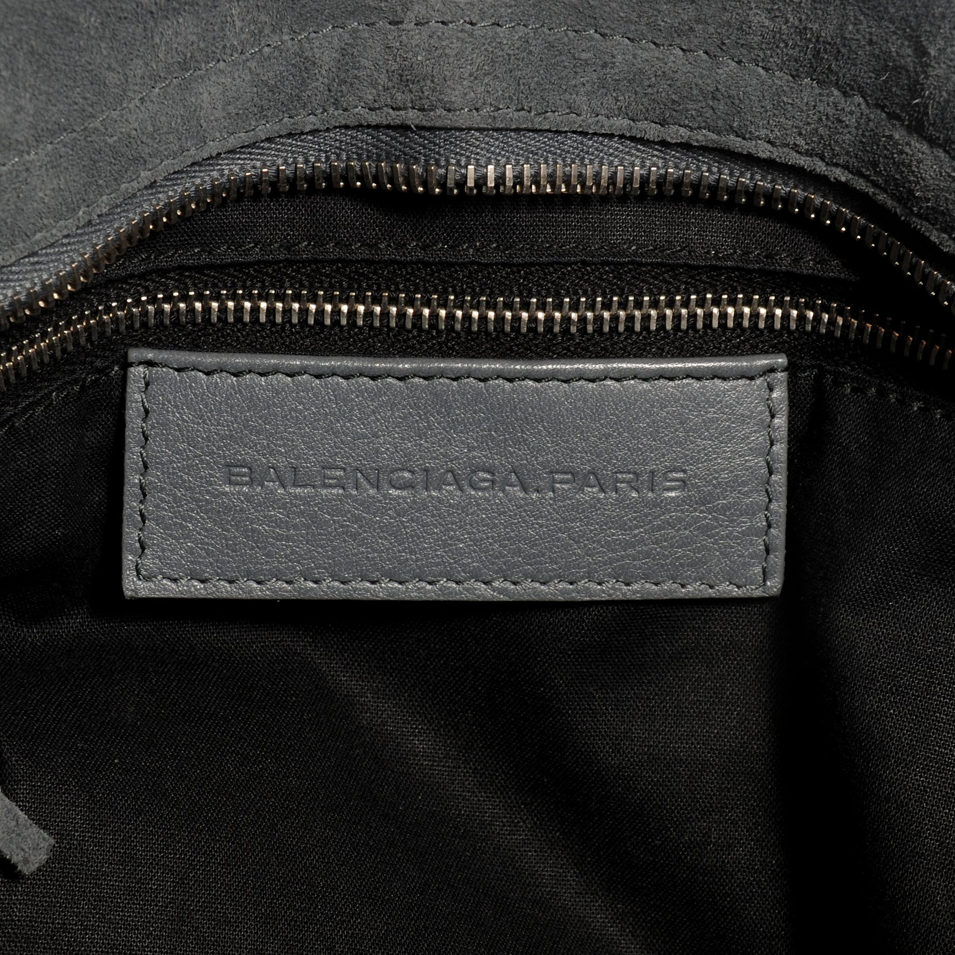 Balenciaga Baby Daim Suede Marble Hardware City Grey 6 of 9
