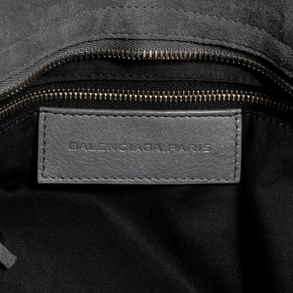 Balenciaga Baby Daim Suede Marble Hardware City Grey 6 of 9