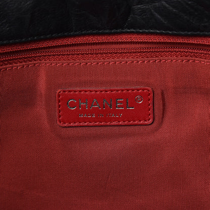 Chanel Calfskin Ultra Stitch Oversize Flap Black 5 of 9