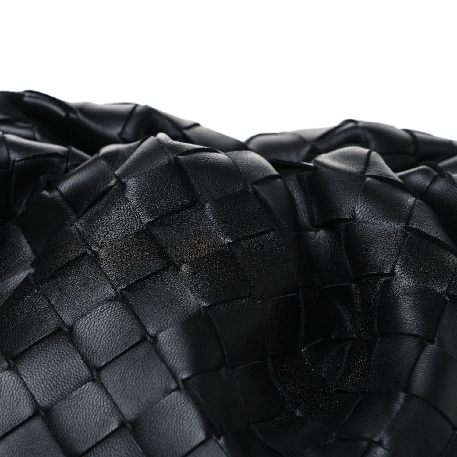 Bottega Veneta Nappa Maxi Intreccio The Pouch Oversized Clutch Black 9 of 11