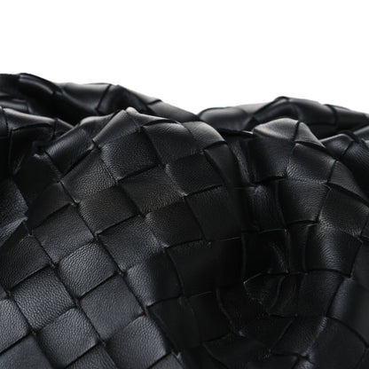 Bottega Veneta Nappa Maxi Intreccio The Pouch Oversized Clutch Black 9 of 11