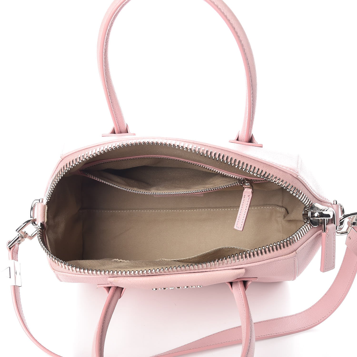Givenchy Sugar Goatskin Small Antigona Pale Pink 6 of 12