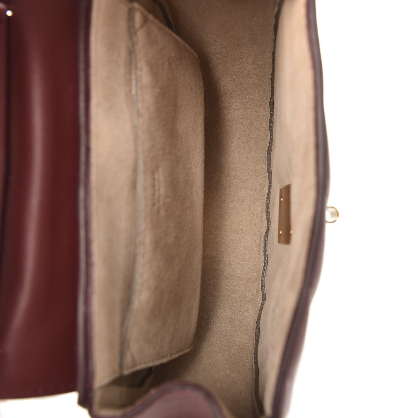 Calfskin Quilted Mini Drew Bijou Shoulder Bag Plum Purple