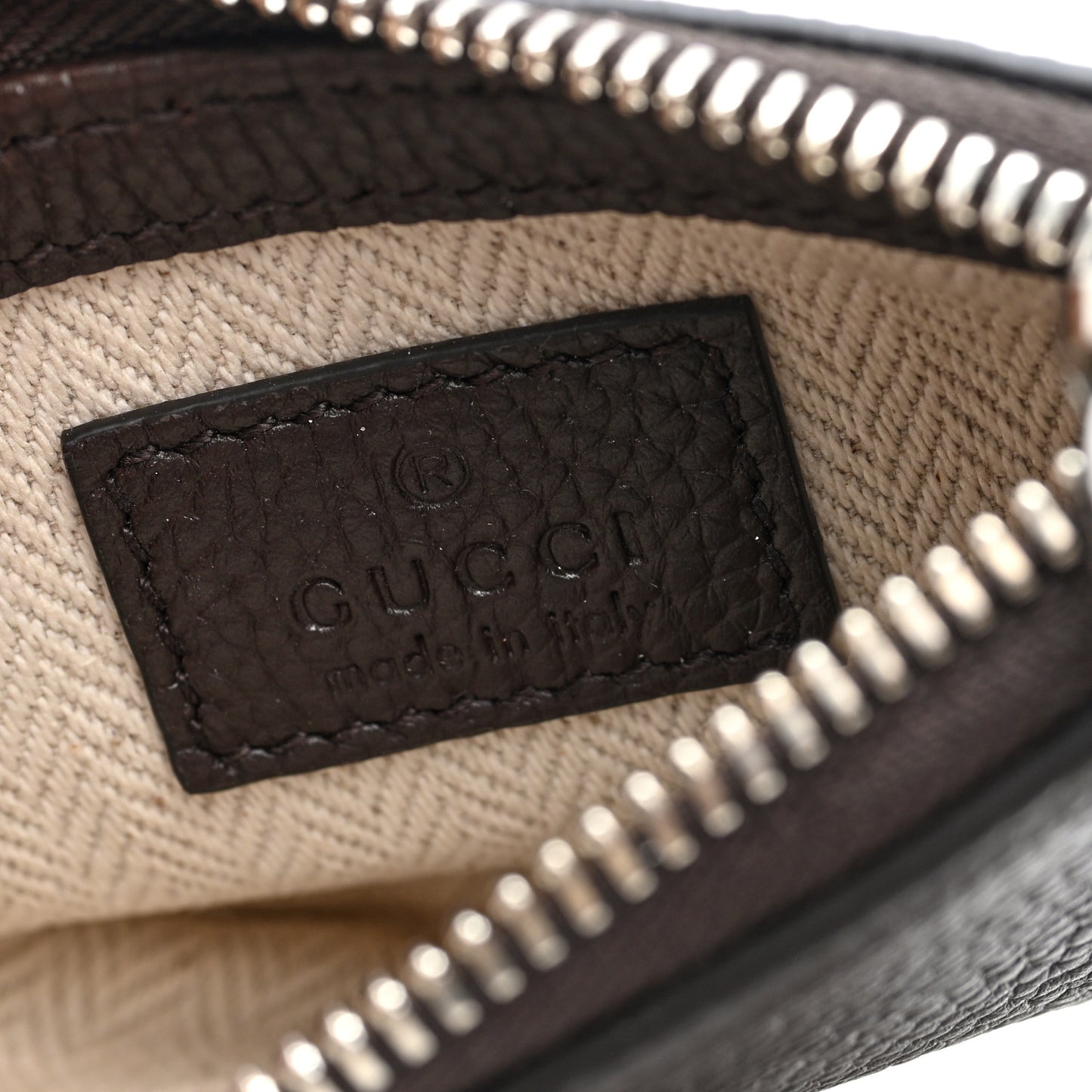 Pebbled Calfskin Mini B Shoudler Bag Brown