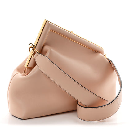 Fendi Shiny Nappa Medium Fendi First Poudre 2 of 10
