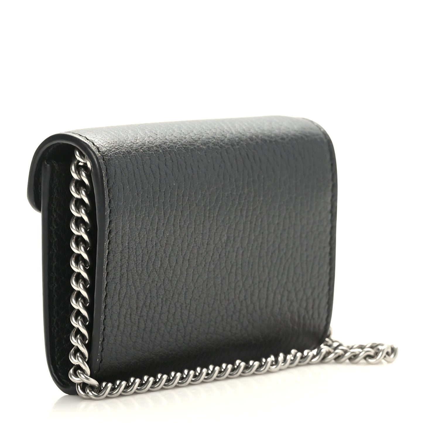 Calfskin Dionysus Coin Purse Black