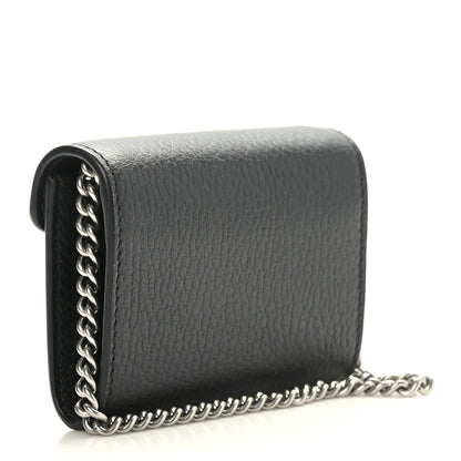 Gucci Calfskin Dionysus Coin Purse Black 3 of 7