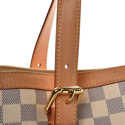 Louis Vuitton Damier Azur Hampstead MM 10 of 14