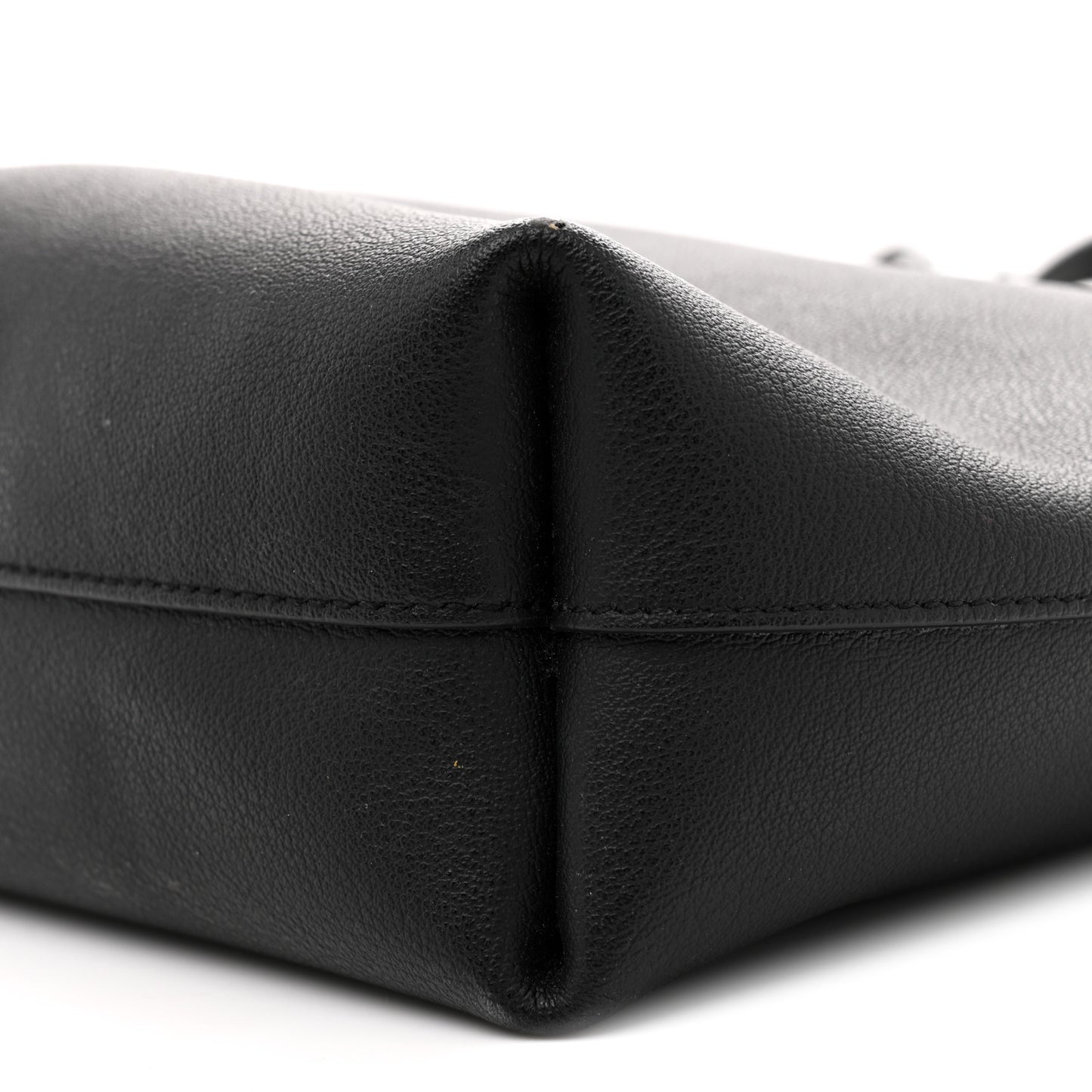 Calfskin Toy Shopping Tote Black
