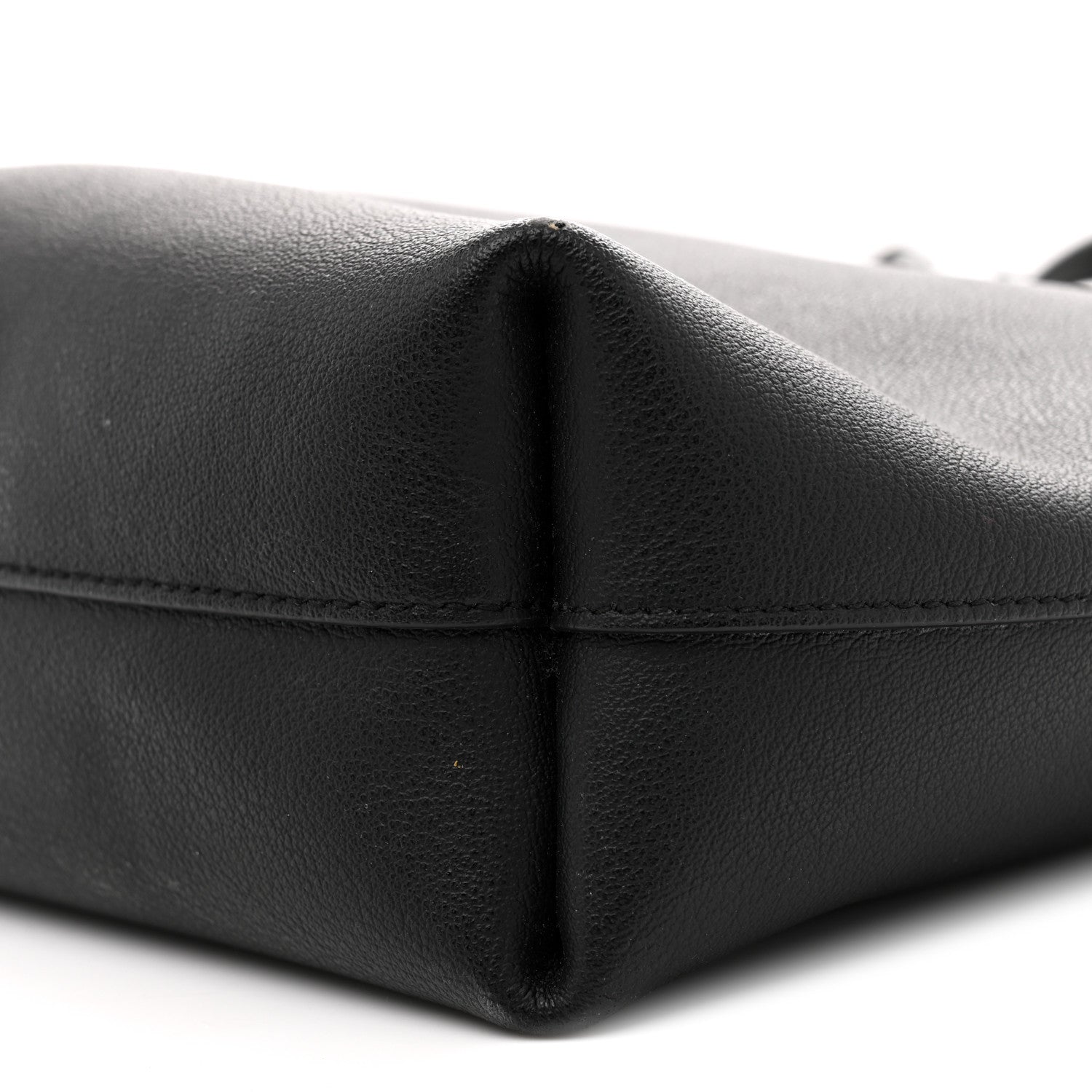 Saint Laurent Calfskin Toy Shopping Tote Black 10 of 12
