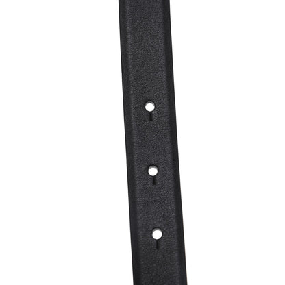 Chanel Calfskin Crystal Heart CC Belt 85 34 Black 5 of 7