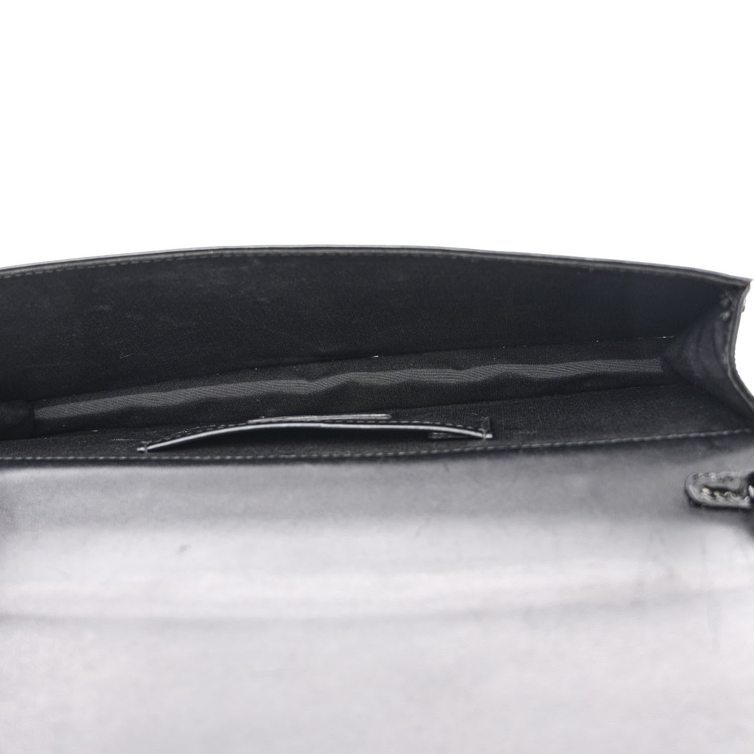Christian Dior Patent Cannage Lady Dior Convertible Clutch Black 5 of 12