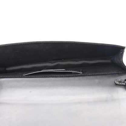 Christian Dior Patent Cannage Lady Dior Convertible Clutch Black 5 of 12