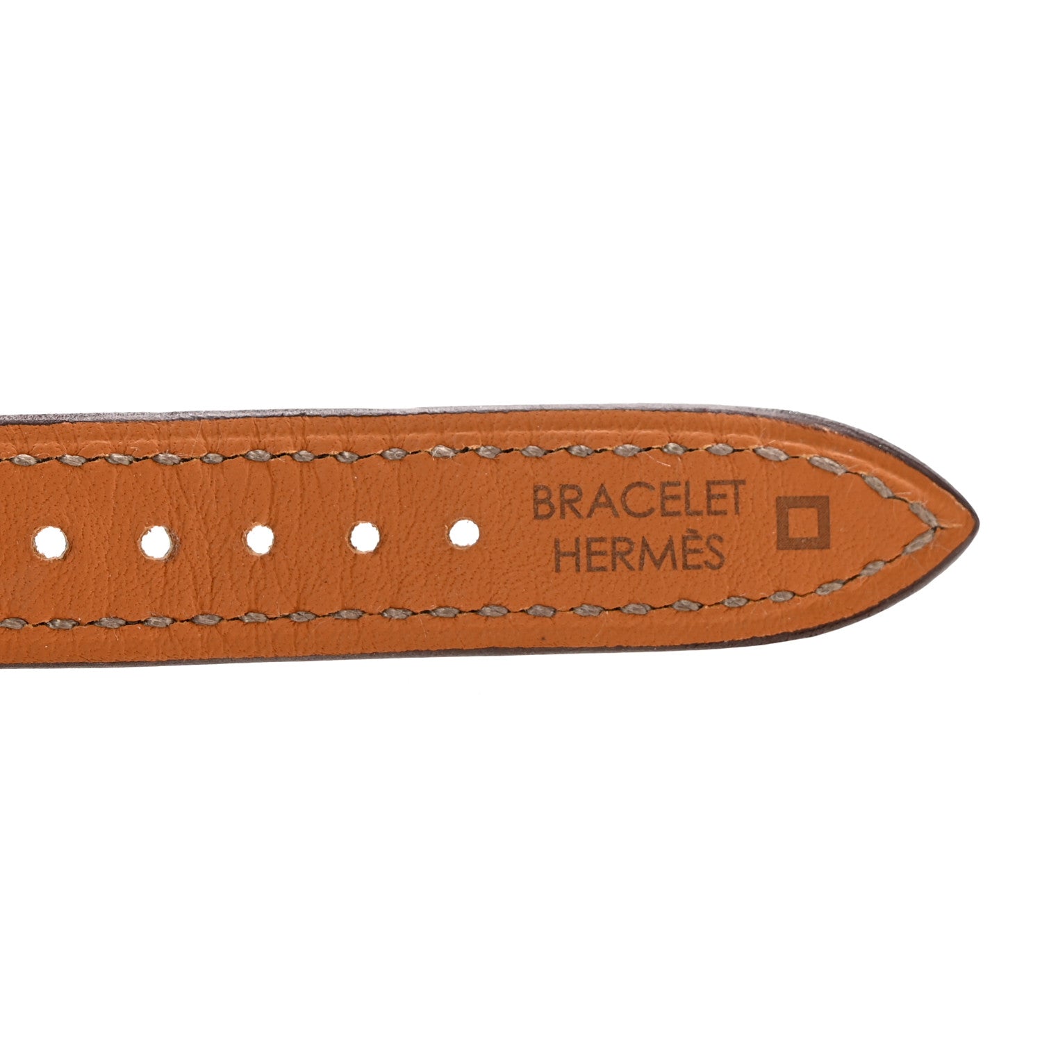 Hermes Matte Alligator Watch Strap Etoupe 3 of 6