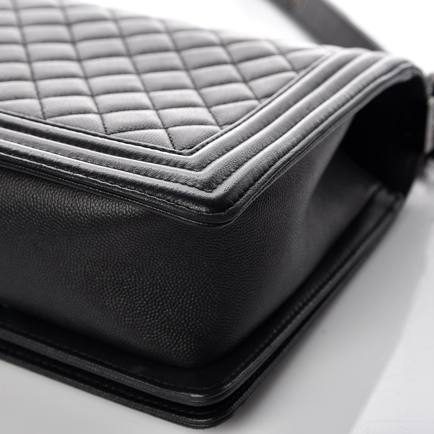Chanel Caviar Quilted New Medium Boy Flap So Black 11 of 16