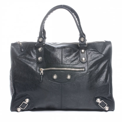 Balenciaga Agneau Giant Weekender Black 1 of 8