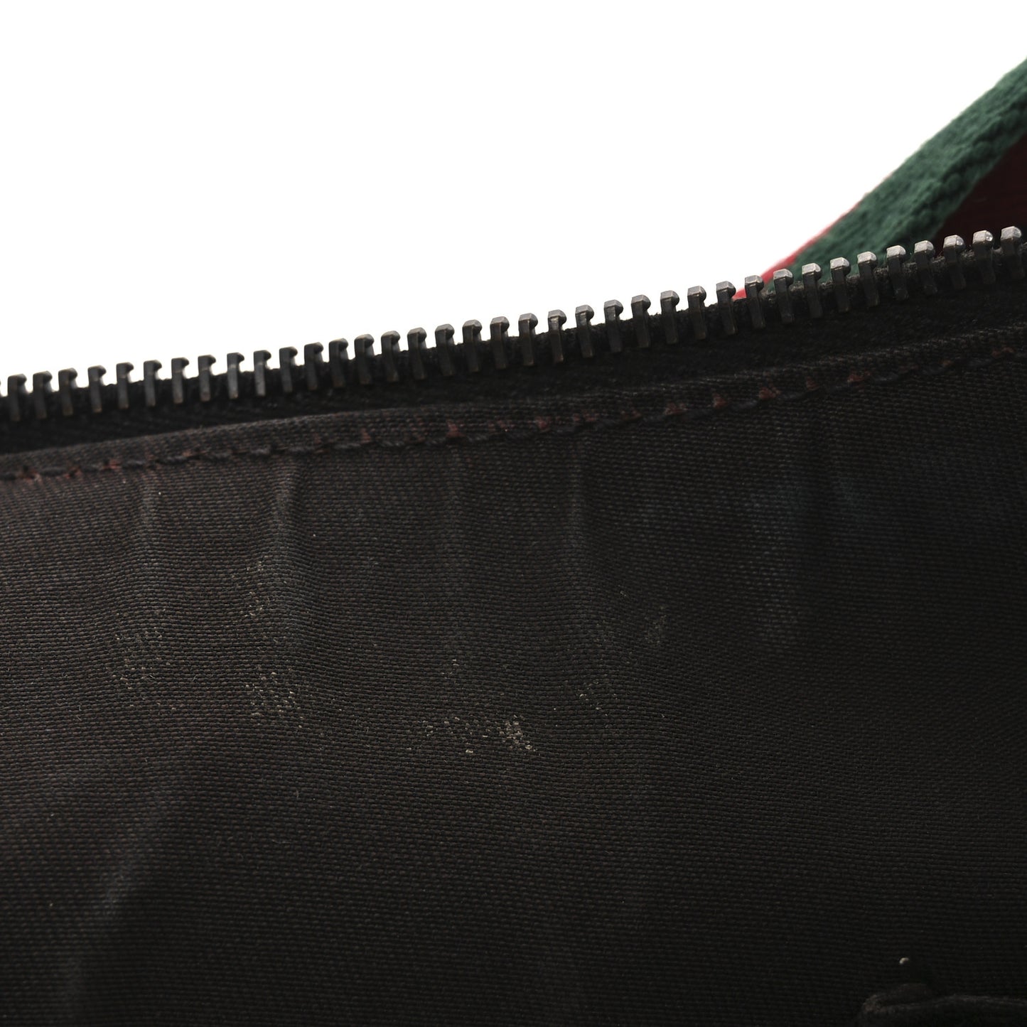 Monogram Web Medium Half Moon Hobo Dark Brown