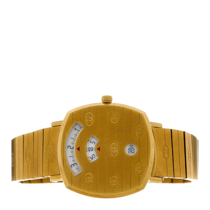 Gucci Stainless Steel 35mm Grip Quartz Watch Gold 2 of 5