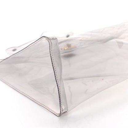 Hermes Vinyl Souvenir De L'Exposition Kelly Transparent 6 of 8